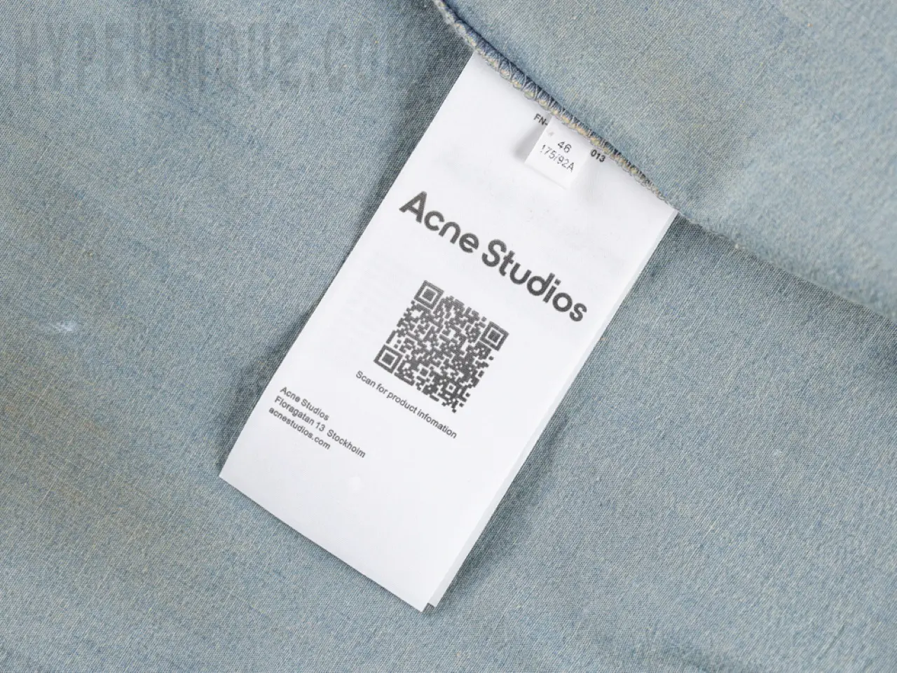 Acne Studios Paint-splatter Cotton Shirt
