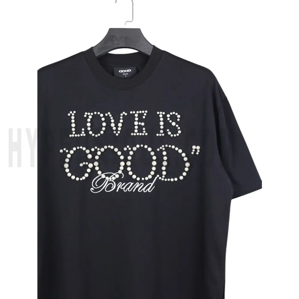 The front of the black clothes