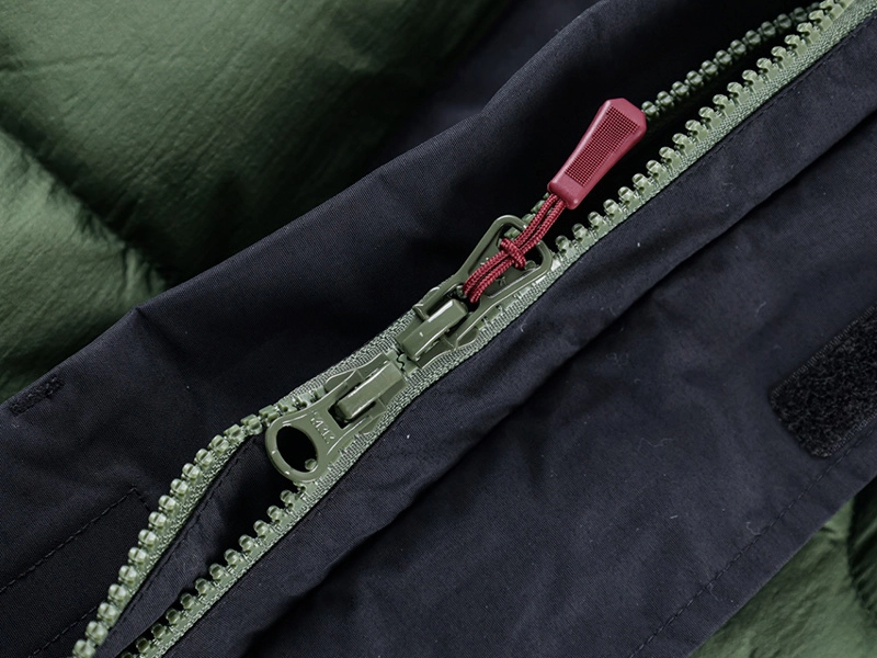 The North Face Ue Limited Color Matching Zipper Hooded Down Jacket