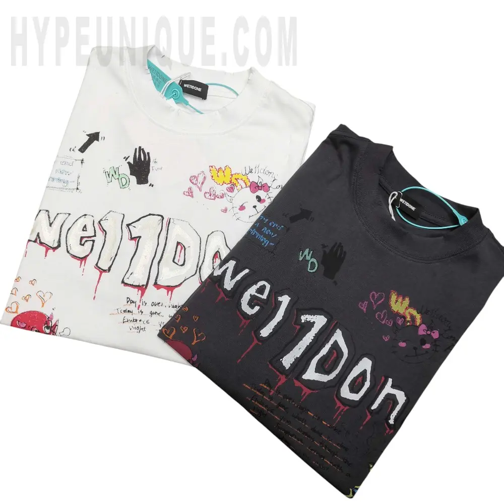 WE11 DONE Doodle T-Shirt