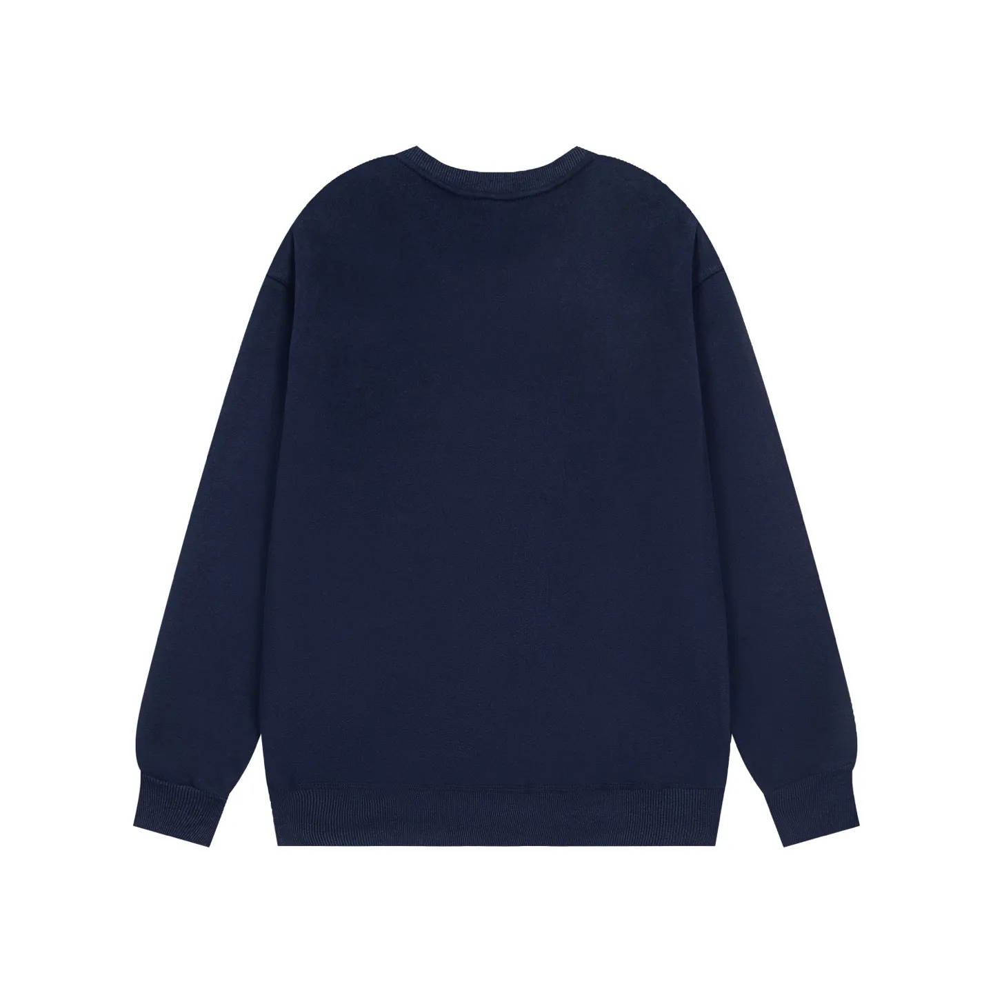 Back Stussy x N1ke Embroidered Fleece Crewneck Sweatshirt