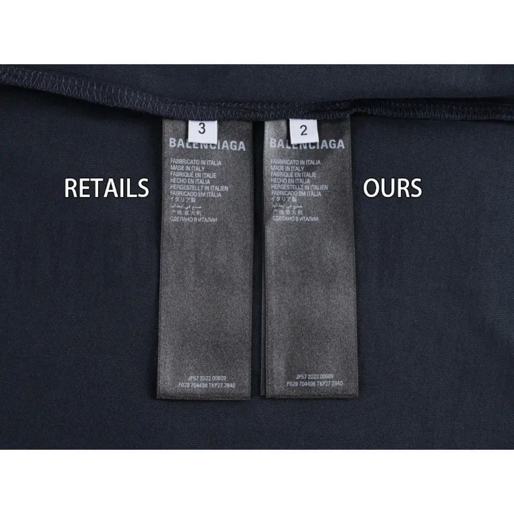 Washing Label Comparison Diagram