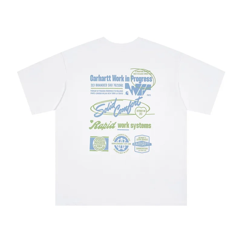 Back detail of T-Shirt with logo