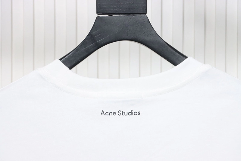 Acne Coconut Beach Printed Logo T-Shirt