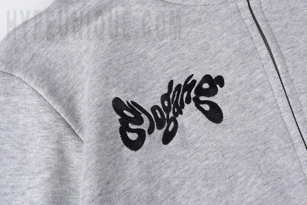 GloGang Four-Way Arrow Hoodie with embroidered logo on the left chest
