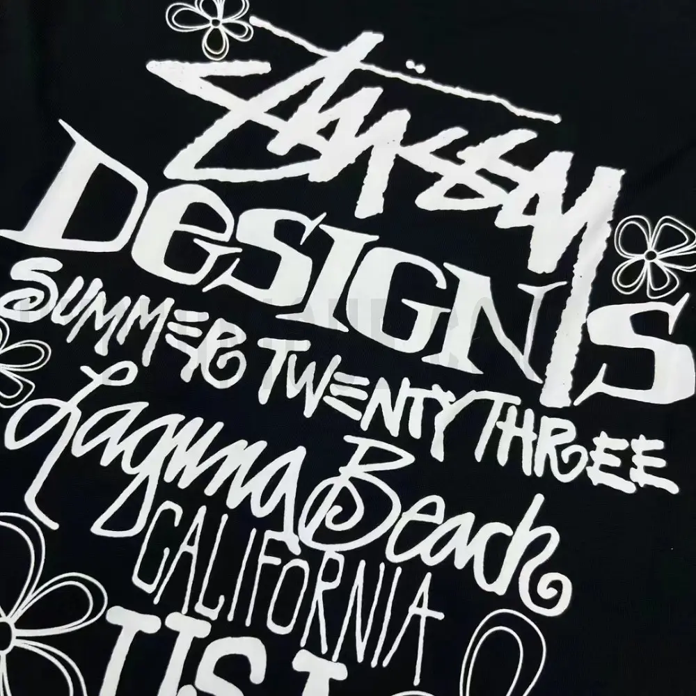 Close-up detail of the graphic artwork printed on the jersey's back panel