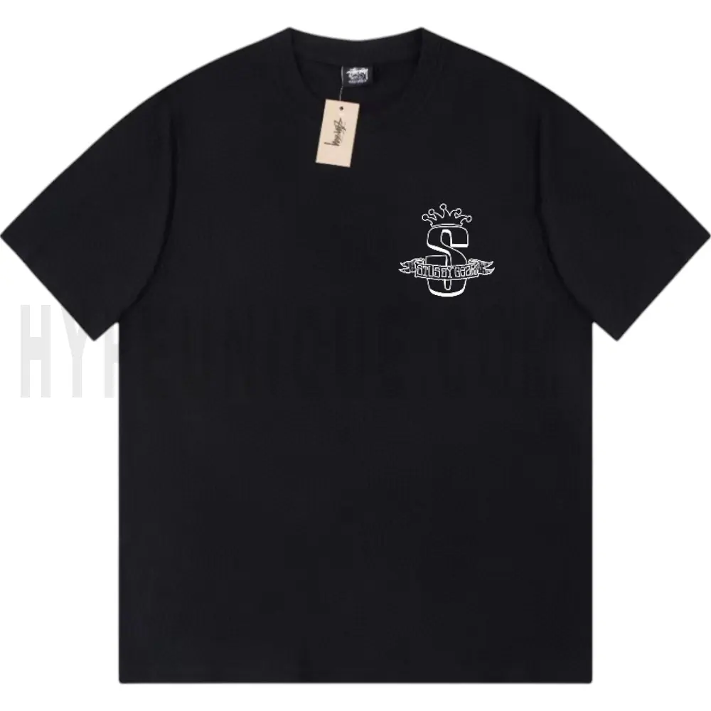 The front of the black clothes