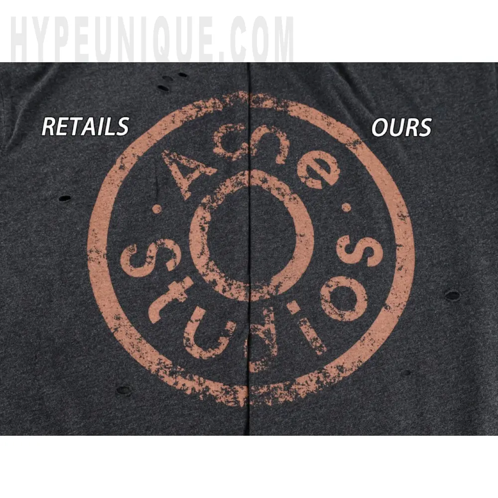 Printed graphic on the front of the garment