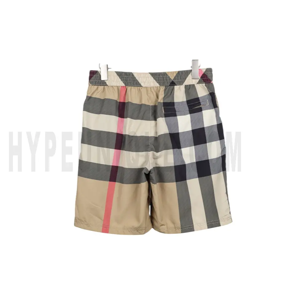 The back of the shorts