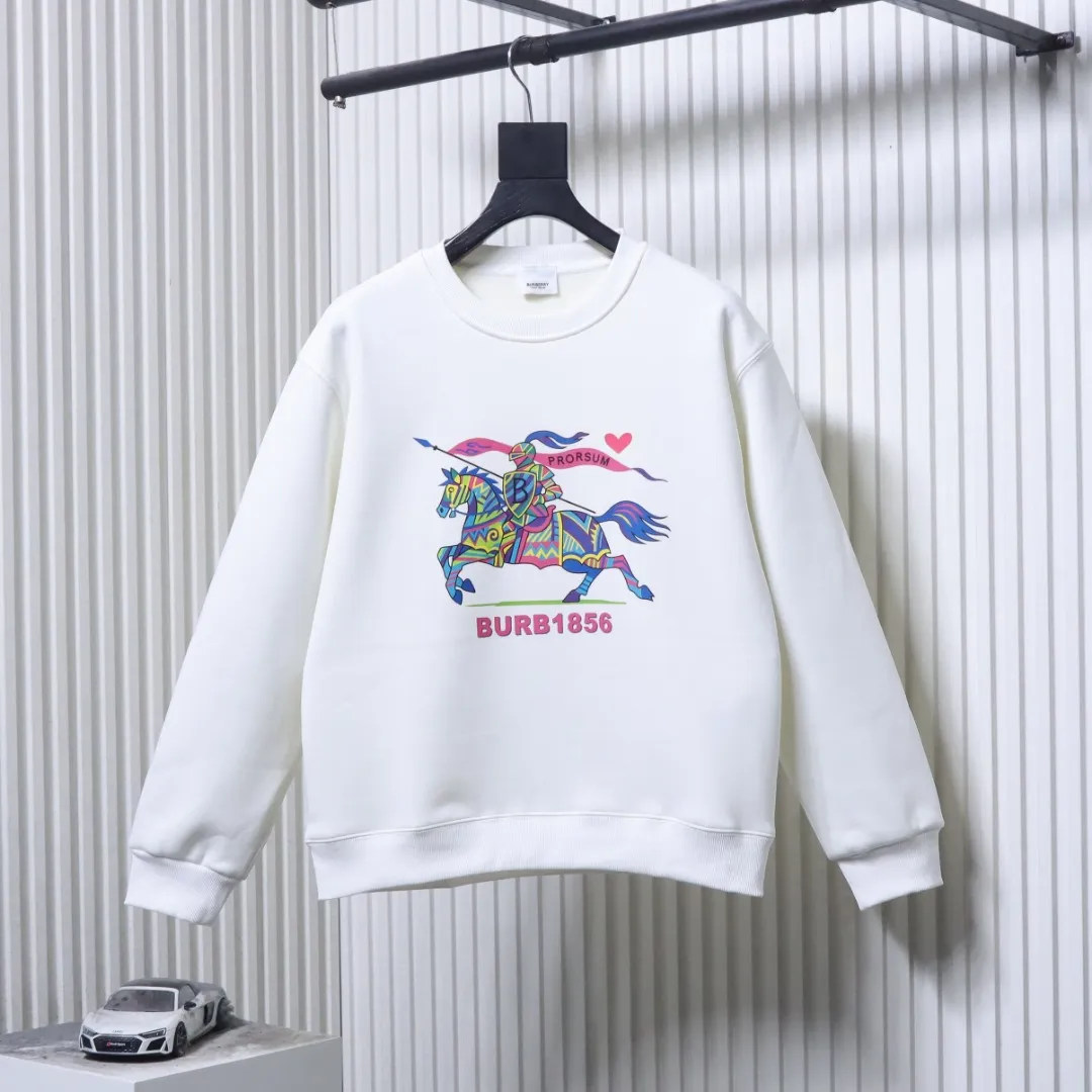 BBR Colorful Equestrian Knight Oversized Sweatshirt