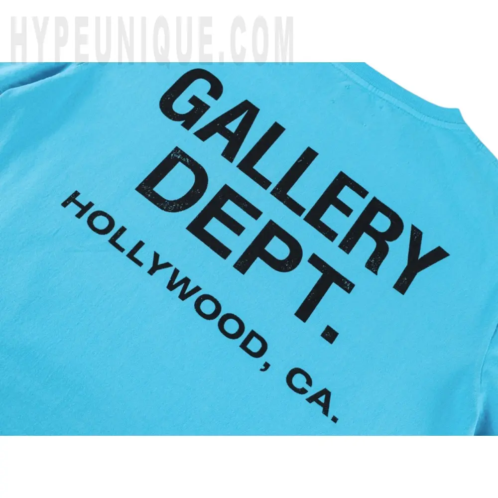 Printed graphic on the back of the garment