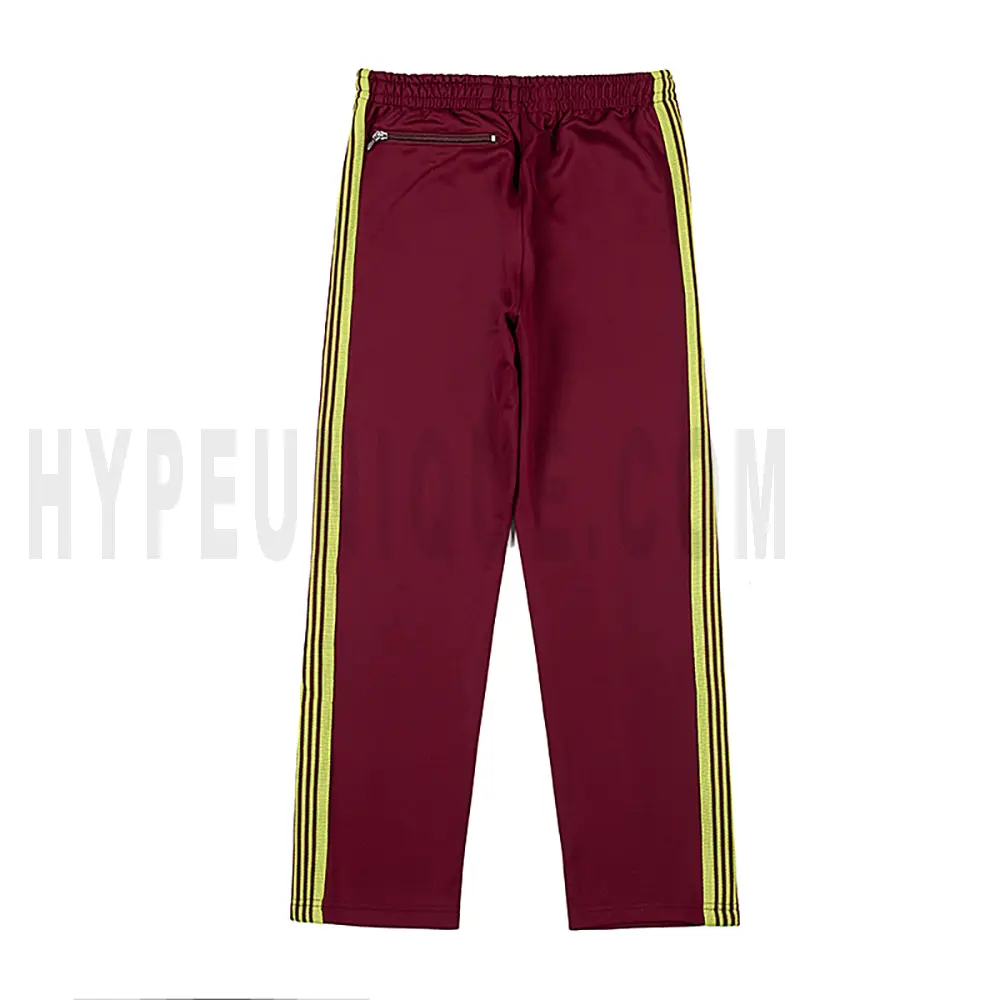 The back of the red pants