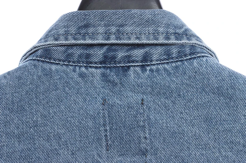 Drew Smiley Distressed Denim Jacket