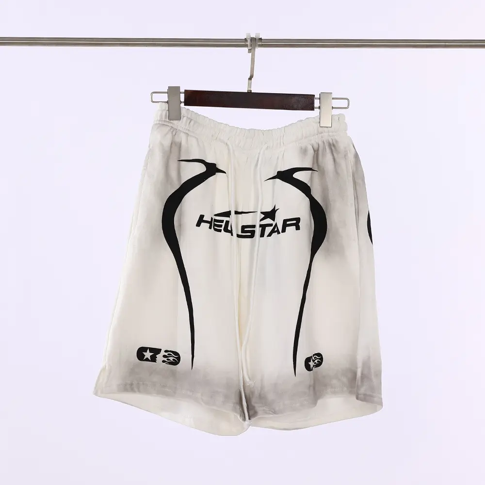 Hellstar Warm Up Shorts White