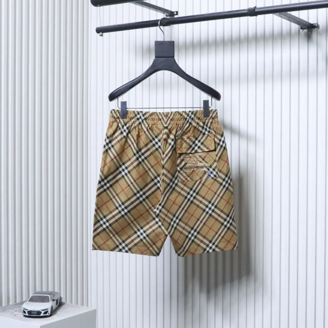Back Check EKD Appliqué Twill Shorts