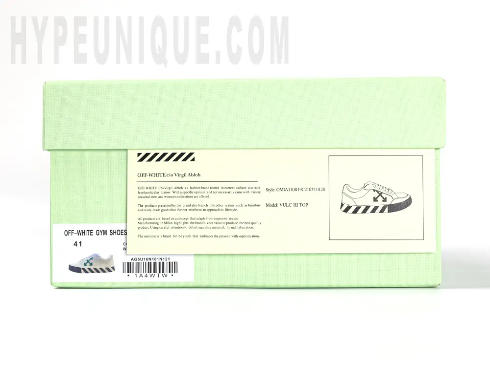 Green shoe box