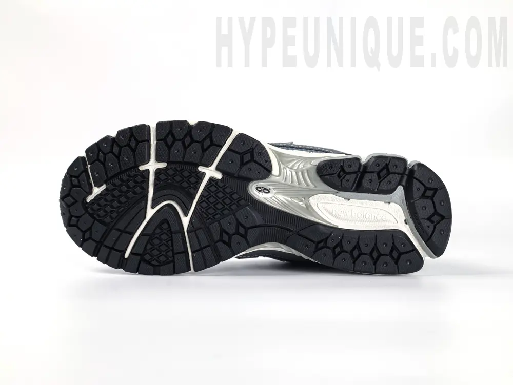 the black outsole