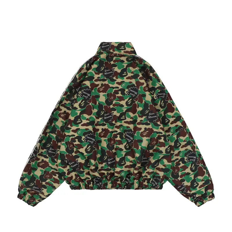BAPE × Saint Michael Camo Jacket
