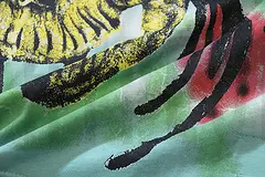 The fabric is soft and wrinkle-resistant.