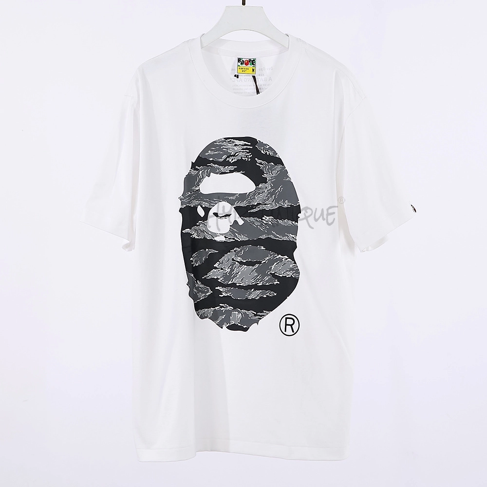 APE Tiger Camo Ape Head Tee White Reps