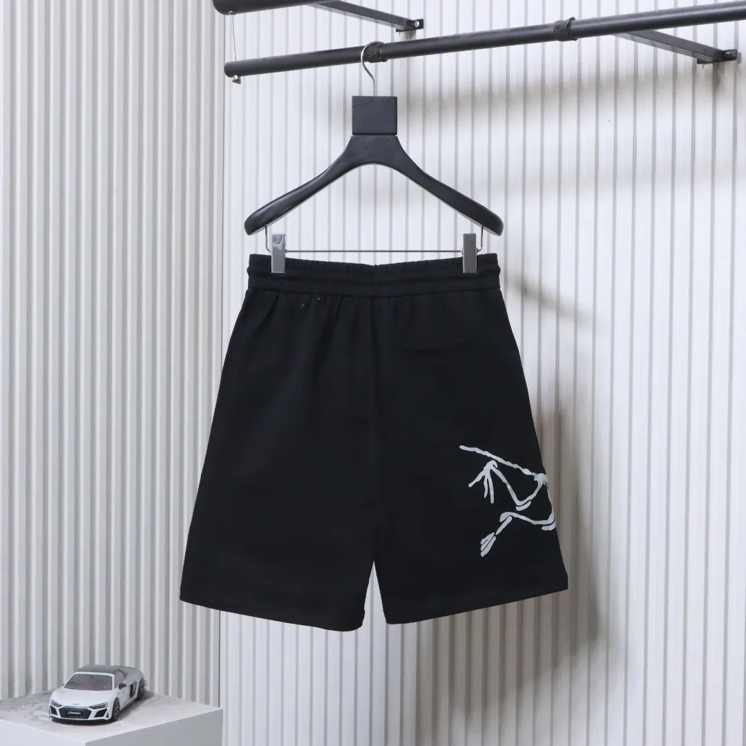 Back Big Logo Cotton Shorts