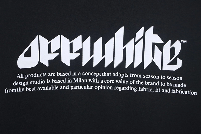 Off-White Eyes and Letters Logo Printed T-Shirt