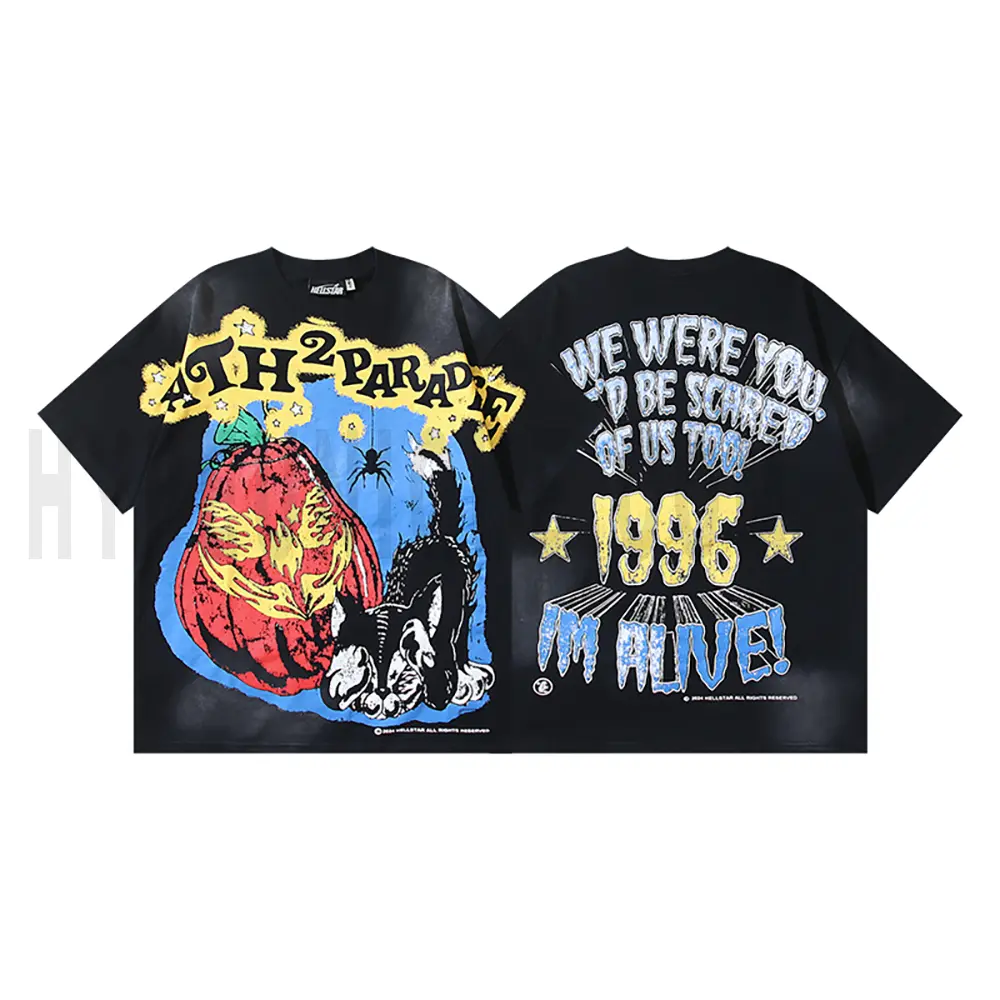 Hellstar Pumpkin Panic: Path 2 Paradise T-Shirt
