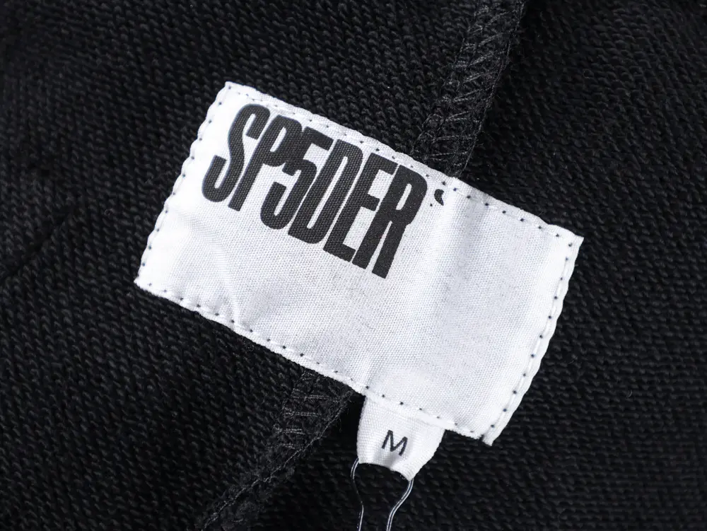 the sp5der brand tag