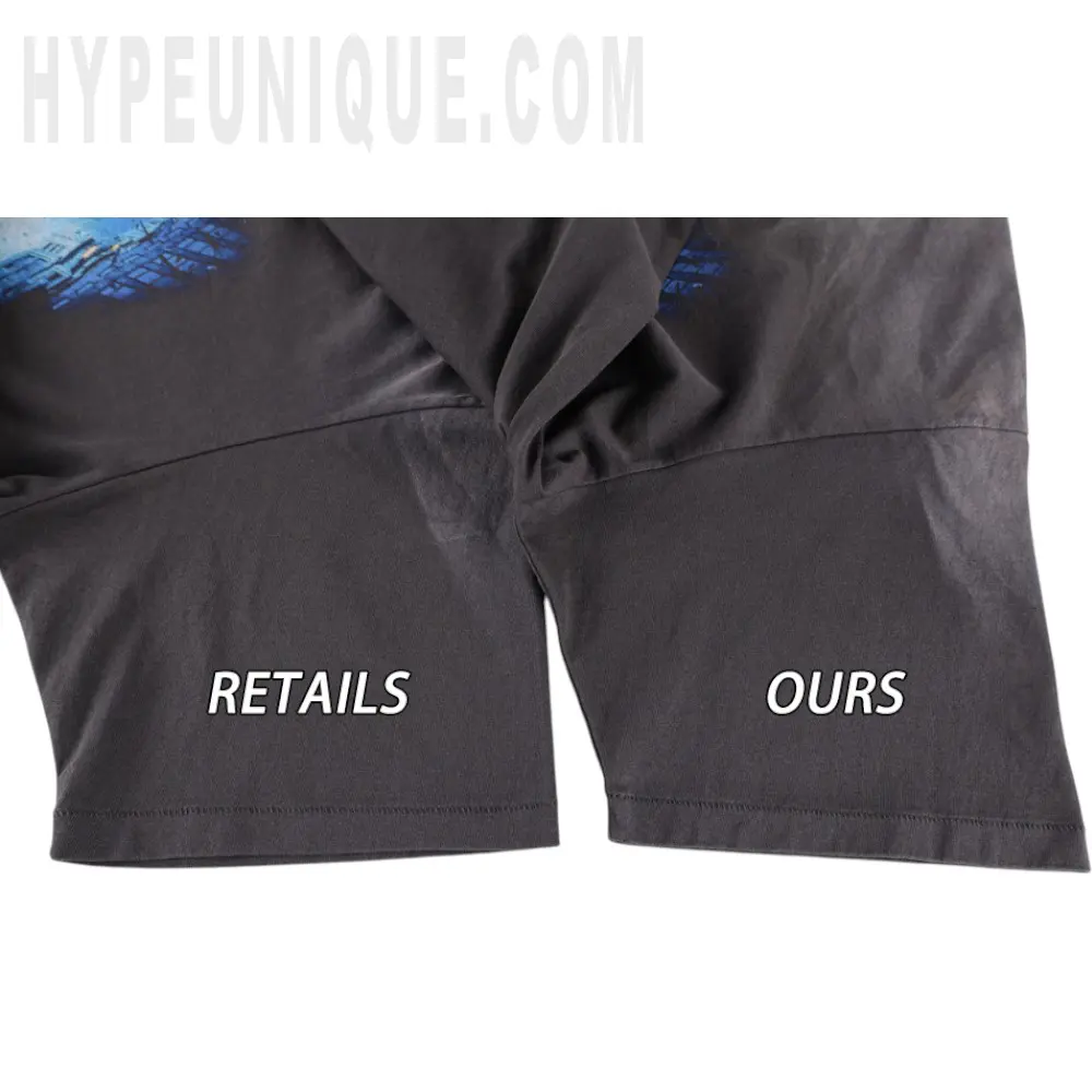 The sleeves of the clothes