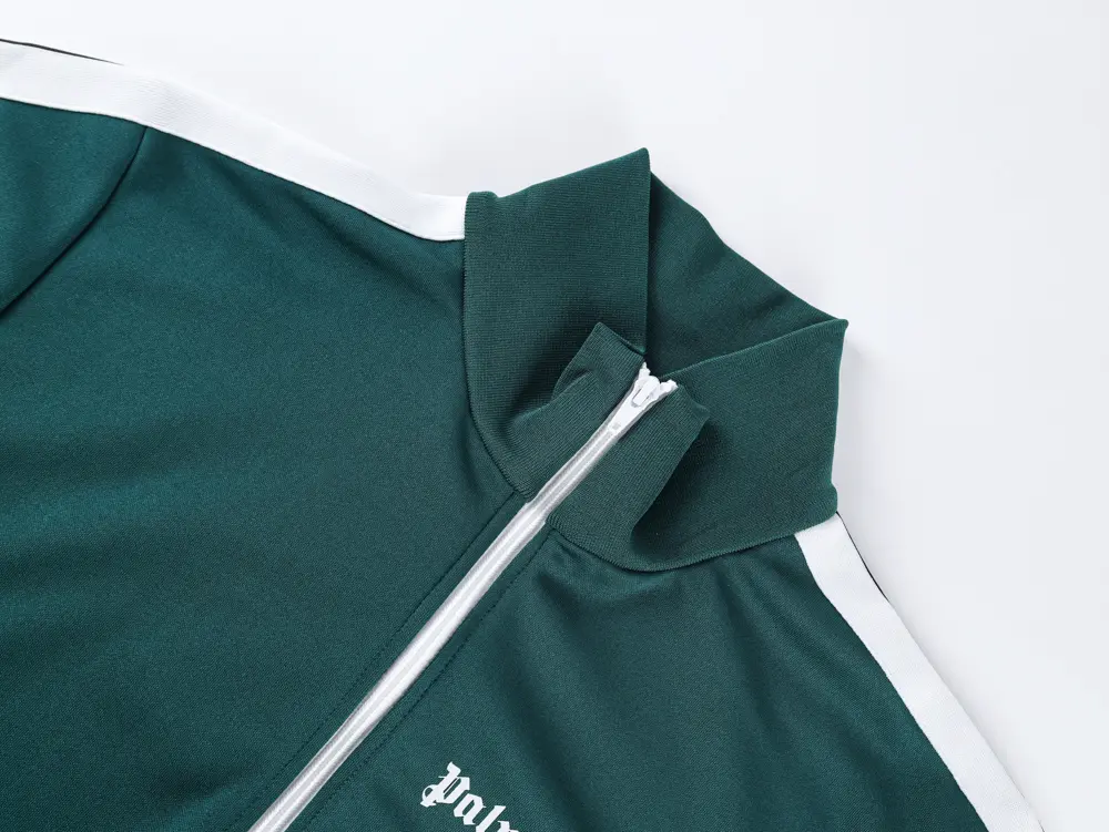 1:1 Super Version Palm Angels Classic Track Jacket ‘Green/White’