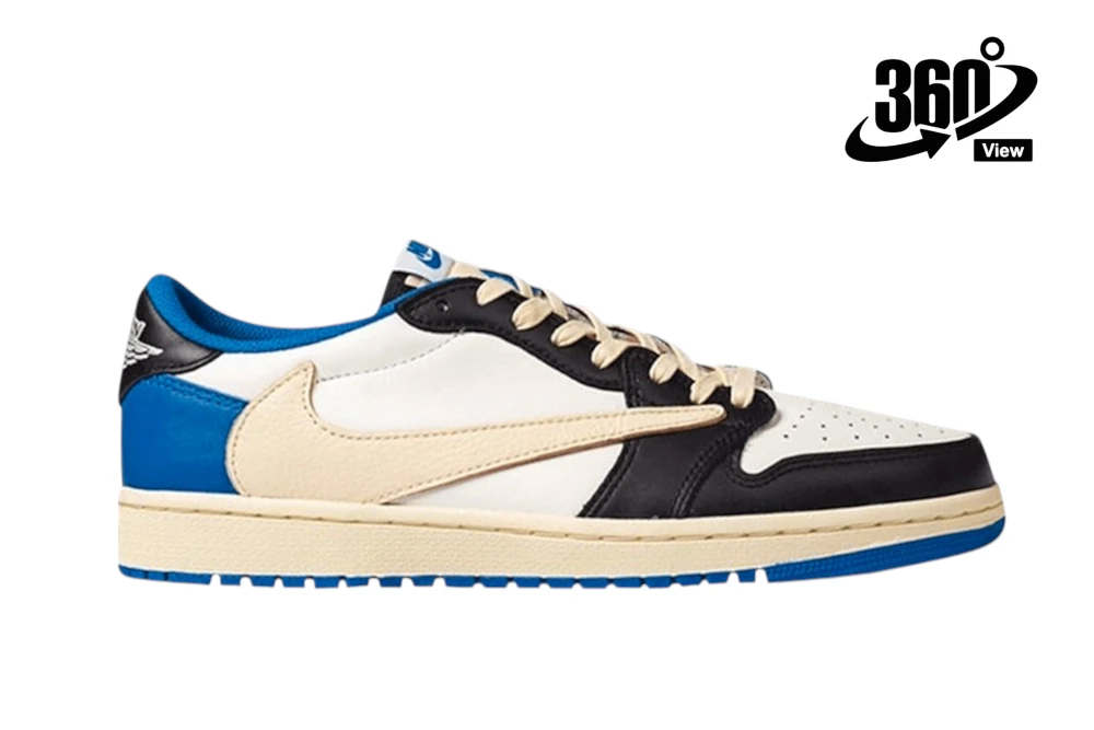 Travis Scott Fragment Design Jordan 1 Low Reps