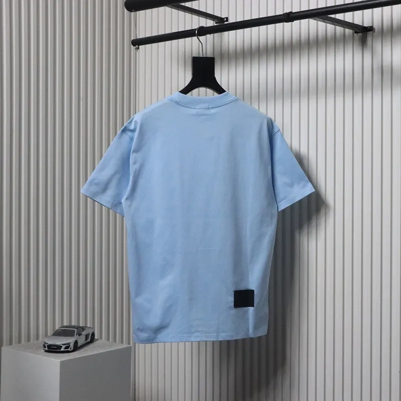 WE11 DONE Luminous Bullet Screen Letter Print T-Shirt