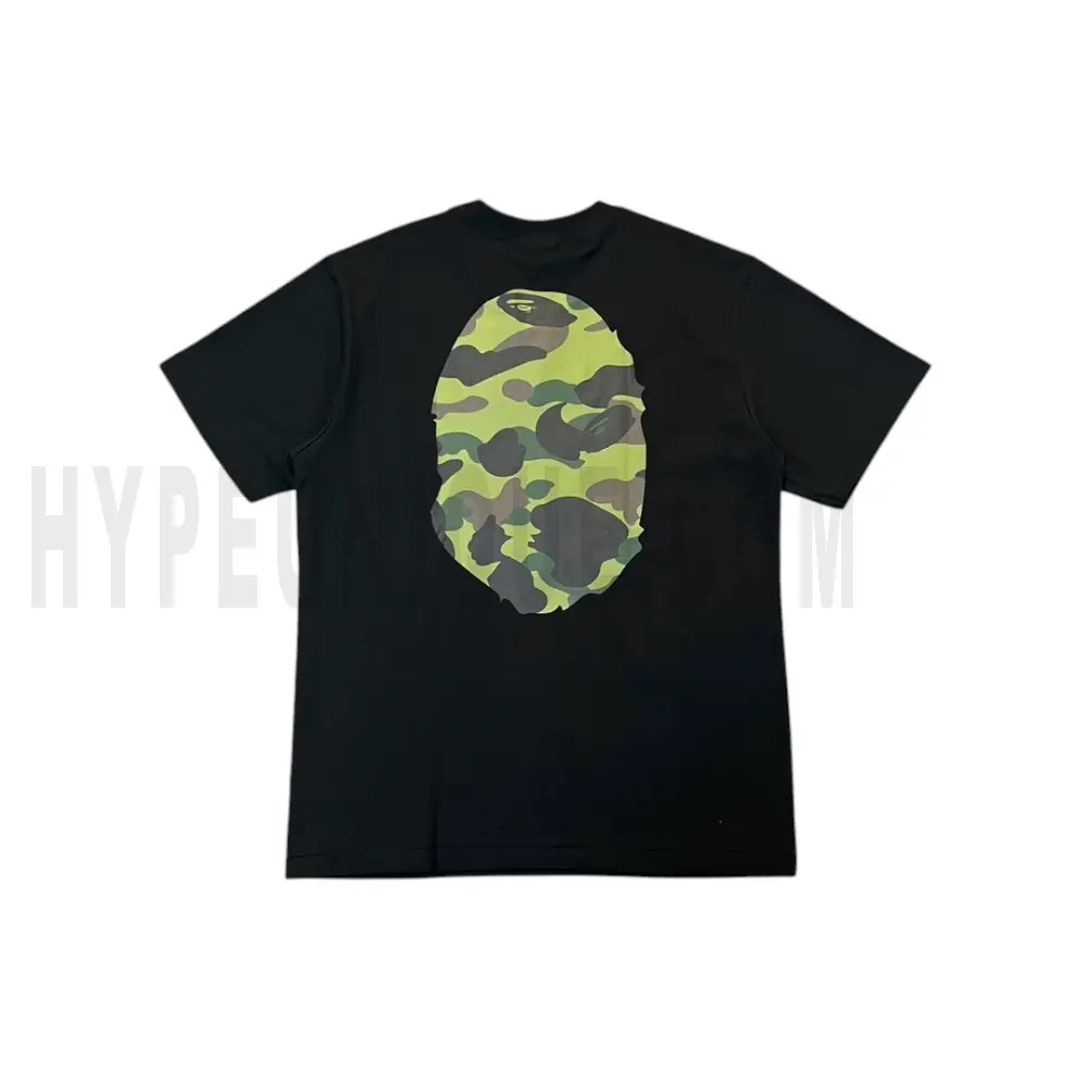 The back of the black clothes