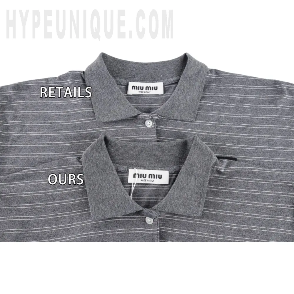 Close-up of the collar detail