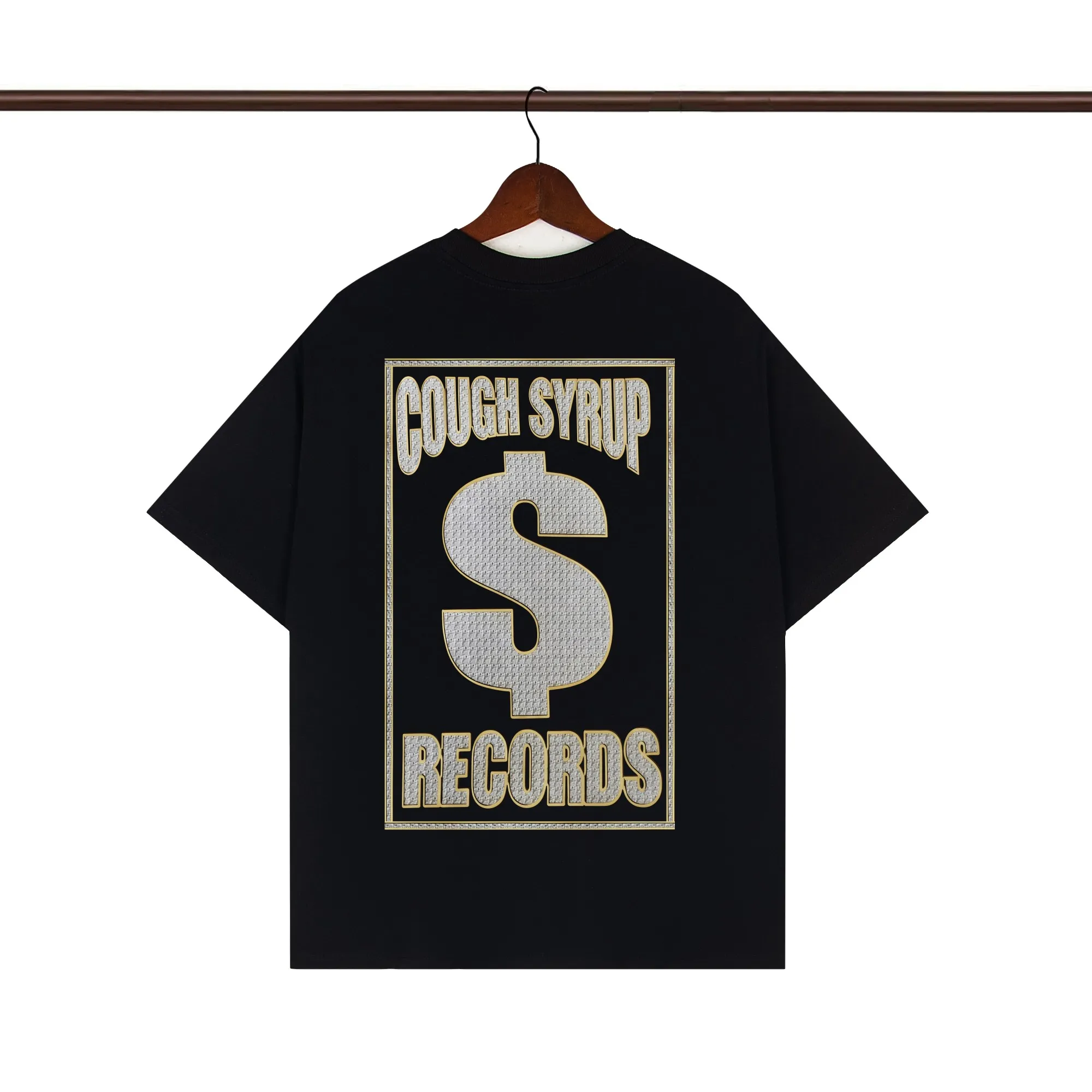 Back of That’s A Awful Lot Of Cough Syrup Records Graphic T-Shirt