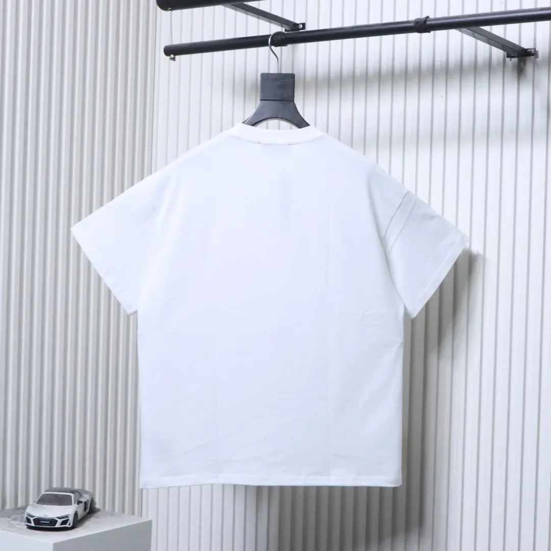 Back Amiri Logo Foam Print T-Shirt