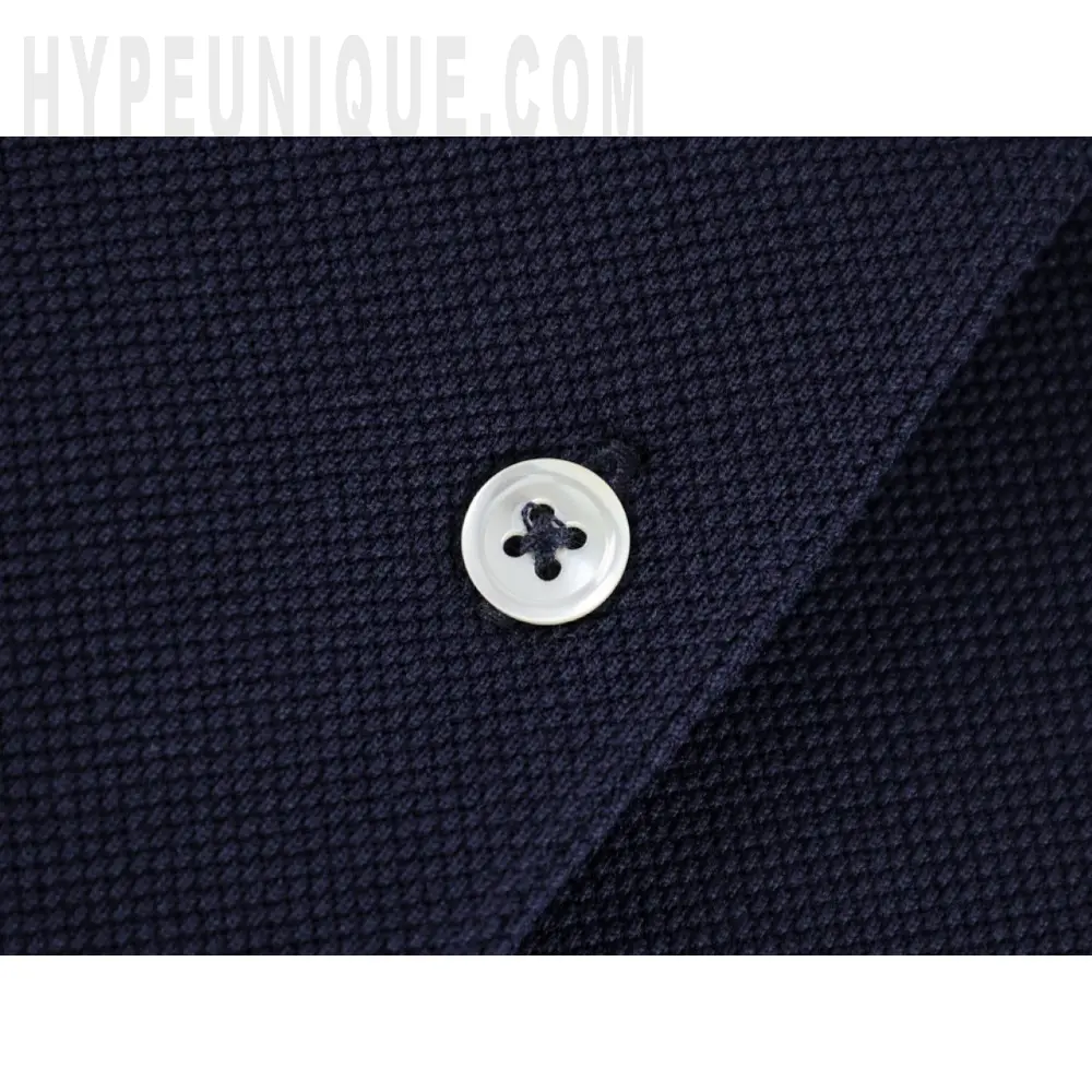 Close-up of clothing button details
