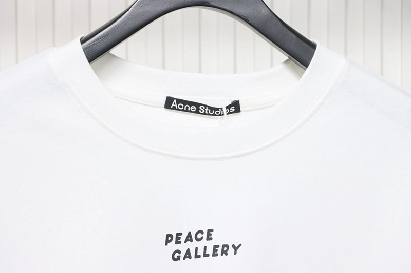 Acne Coconut Beach Printed Logo T-Shirt