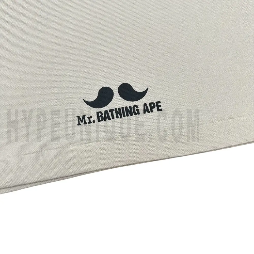 Small graphic detail on the back of the shirt.