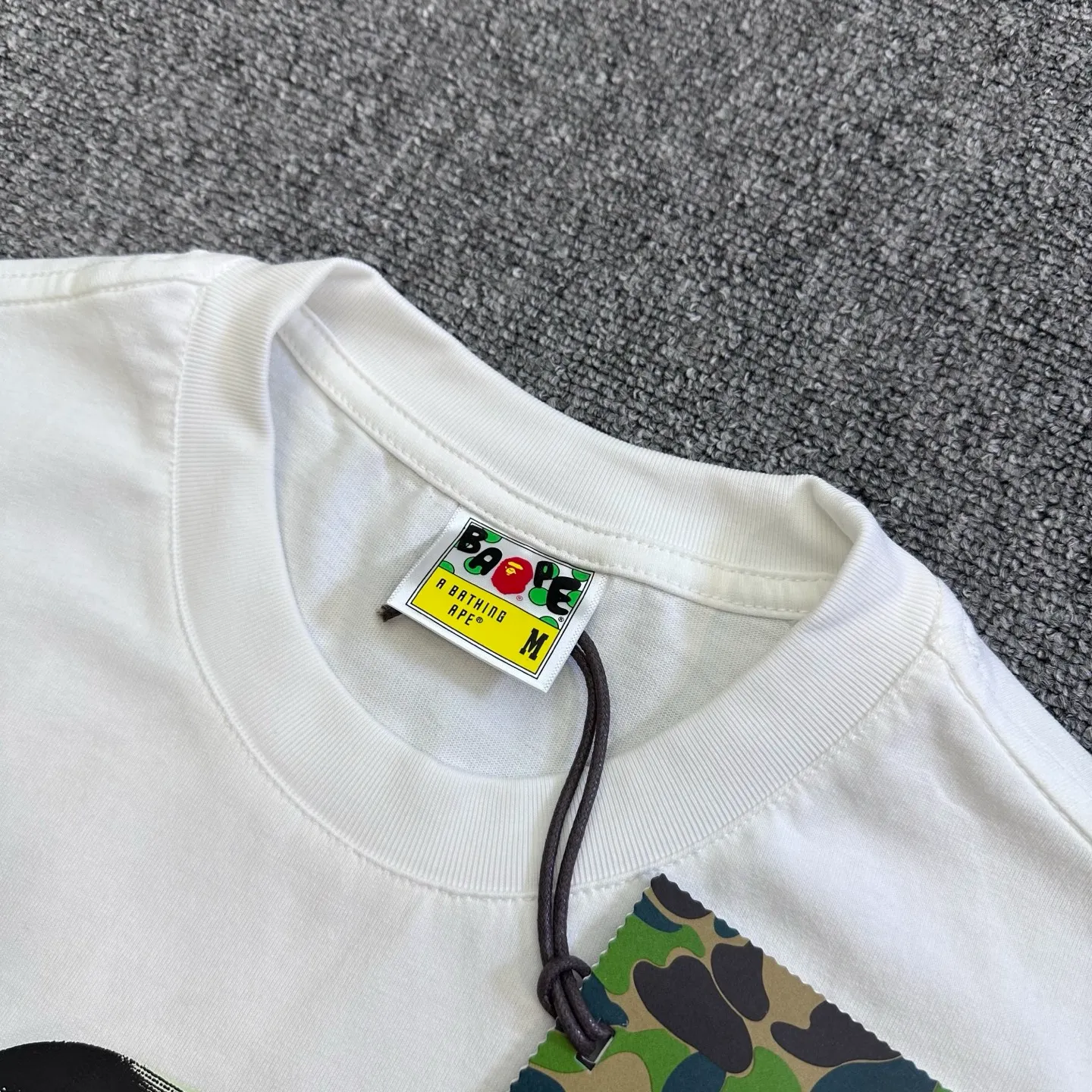 Neckline and Tag Detail