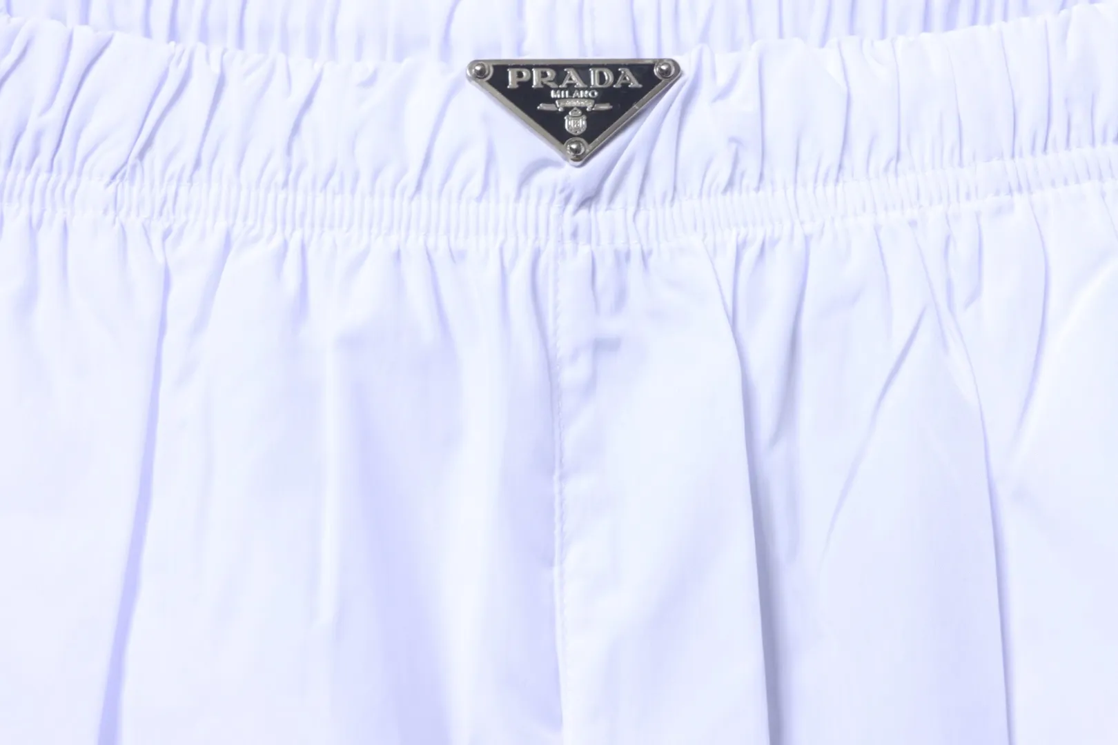 Elastic Waistband Detail and Logo