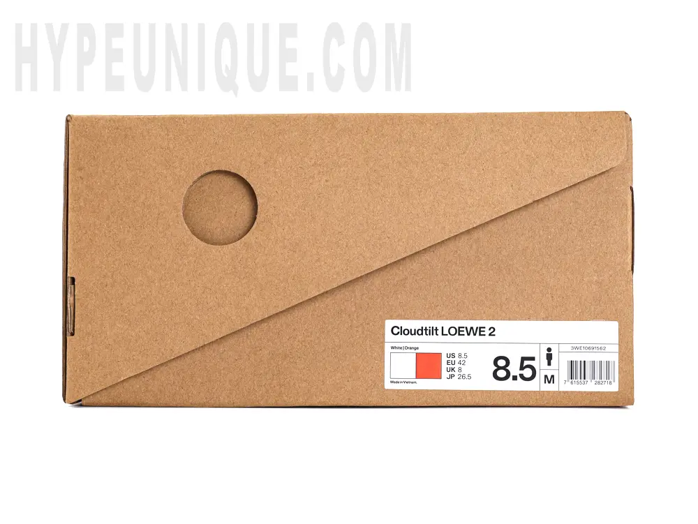 White toe box