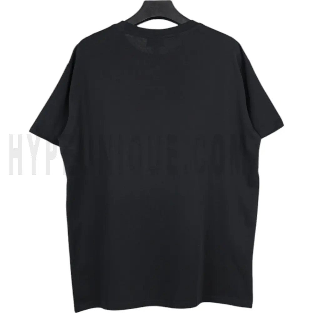 The back of the black clothes