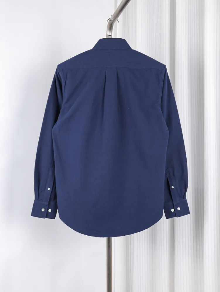 RL Pony Oxford Cotton Button Down Long Sleeve Shirt