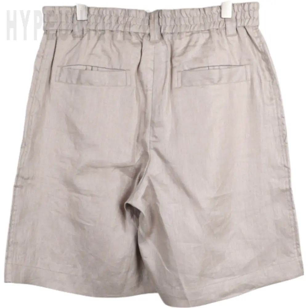 The back of the shorts.