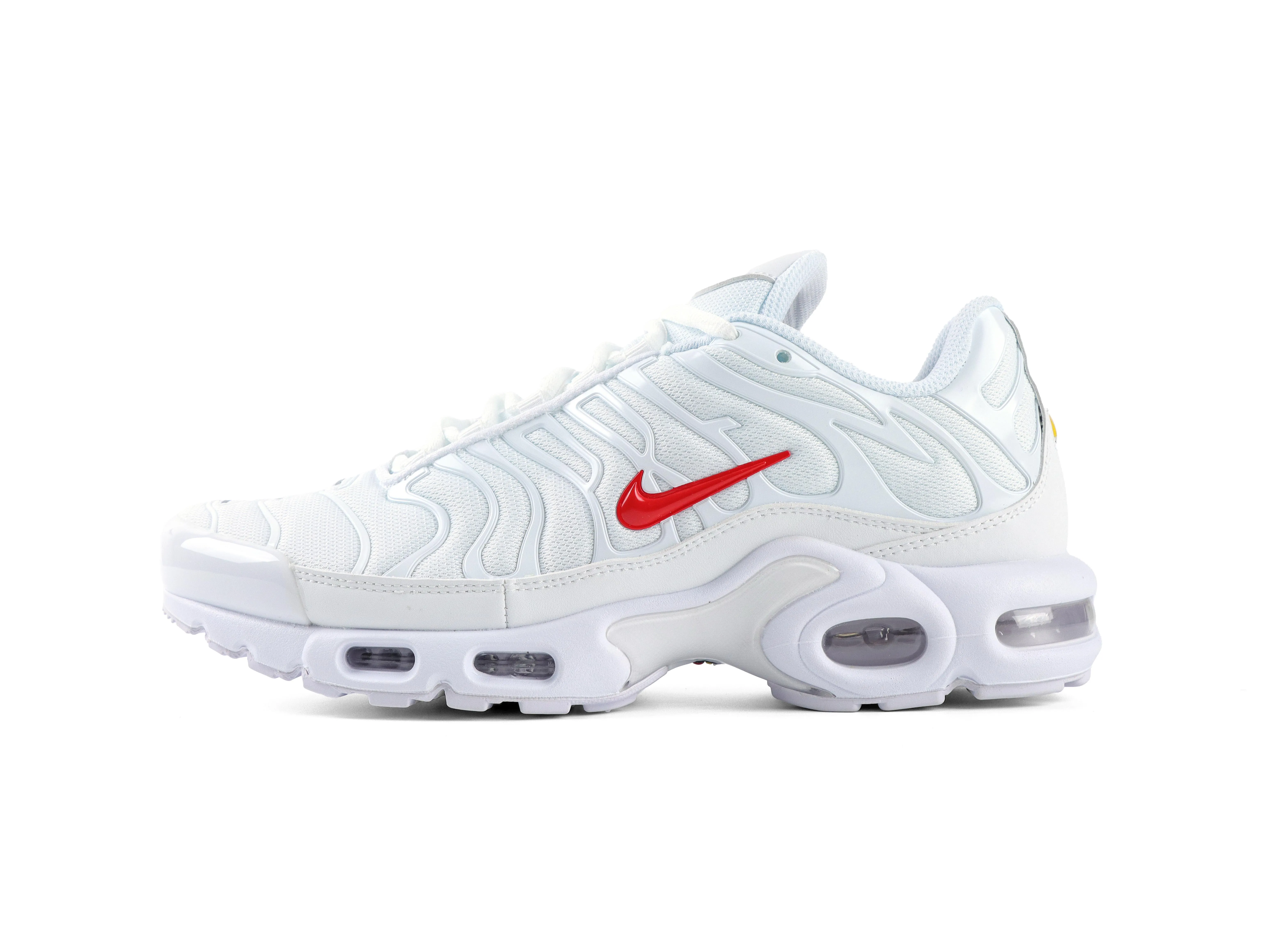 Air Max Plus Sup White Left side View