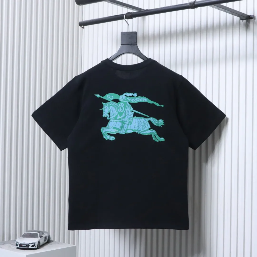 Back Equestrian Knight Back Print T-Shirt