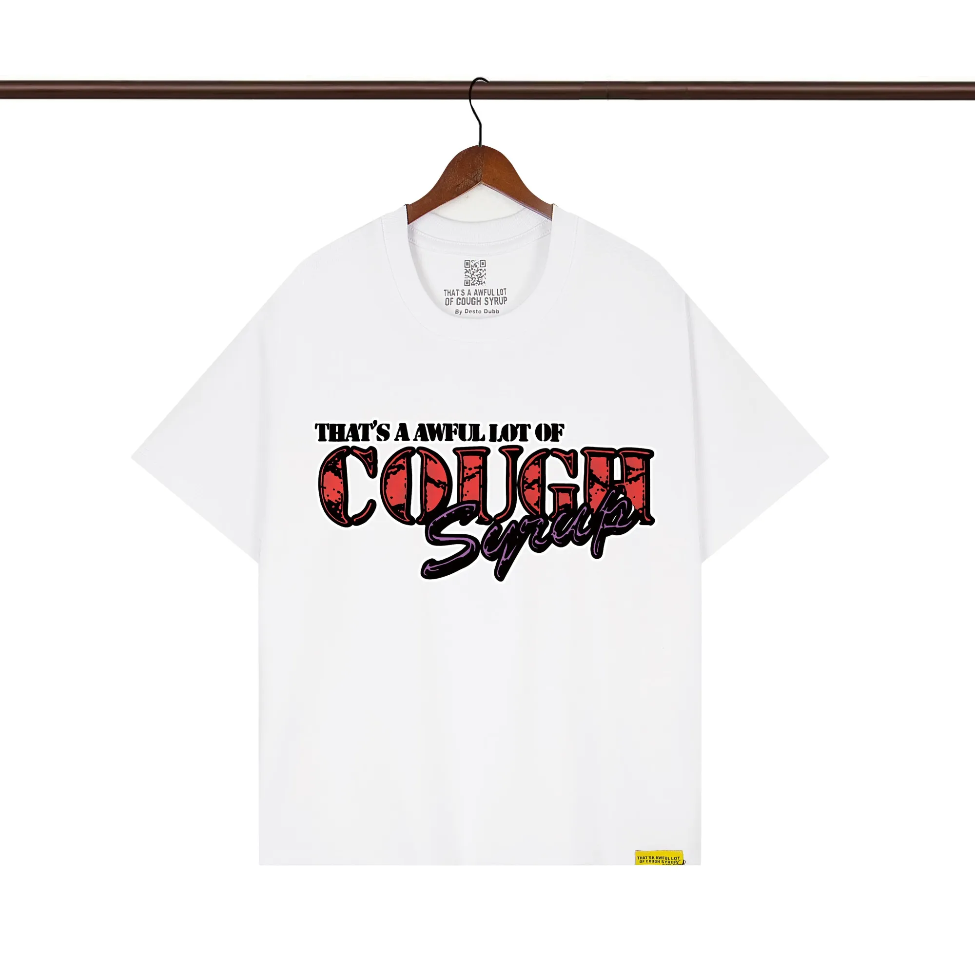 That’s A Awful Lot Of Cough Syrup Pharmacist Cartoon Graphic T-Shirt