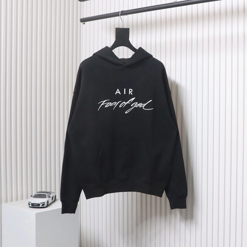 Fear Of God Air Letter Print Hoodie