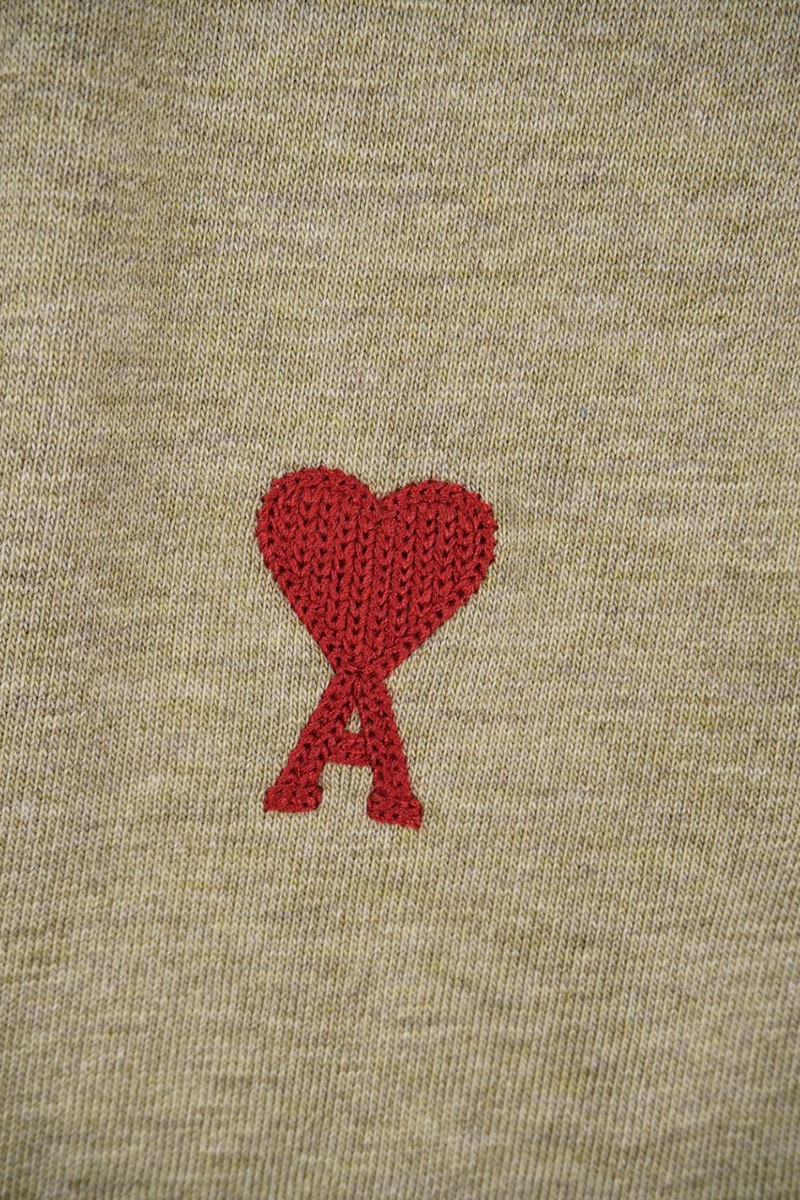AMI Logo Embroidered T-shirt